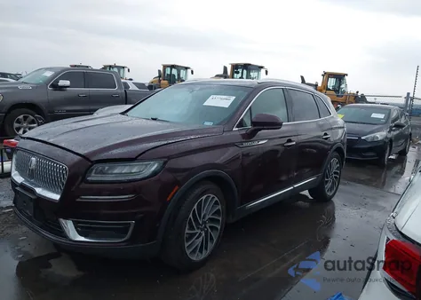 2019 Lincoln Nautilus Reserve z USA, uszkodzony, nr VIN 2LMPJ6L93KBL17538